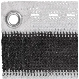 vidaXL Balkonverkleidung 120 x 300 cm Anthrazit und Weiß Polyethylen