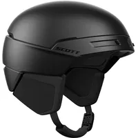 Scott Flow Plus Pro Skihelm (Größe 59-61CM, schwarz)