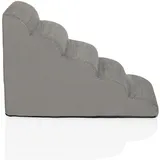 hjh living Pawy Step 5 Hunderampe 5 Stufen Grau