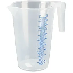 Messbecher / Kanne Pressol mit Graduierung transparent 2L