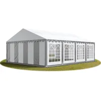 TOOLPORT PRO 6x8m Party-Zelt Festzelt 6x8 m Garten-Pavillon -Zelt