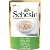 Schesir 24x 85g Jelly Pouch Hühnerfilet Schesir Katzenfutter nass