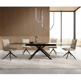 DeLife Edge 200-300 x 75 x 100 cm braun
