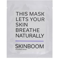 SKINBOOM Calming Mask mit 540 Needle Dermaroller Tuchmasken