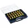 Tayg Sortimentskasten Kunststoff 312x238x51 mm schwarz/transparent maximal 25 Fächer