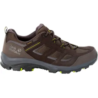Jack Wolfskin Vojo 3 Texapore Low Herren Dark Brown/Lime 40