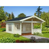 Palmako Ferienhaus Agneta 18,8+12,5 m2 - 70 mm