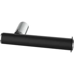 Reserve-Papierrollenhalter Elida (Ausführung: Reserve-Papierrollenhalter Elida schwarz matt pulverbeschichtet BxHxT 32x190x87mm)