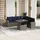 vidaXL Gartensofa-Set 7-tlg. grau