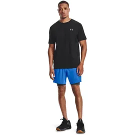 Under Armour Herren Ua Hg Armour Kurze Laufhose atmungsaktive Herrenshorts, Carbon Heather/Black, XL