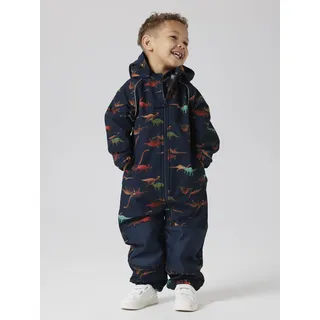 NAME IT Alfa08 Softshell 1fo Overall - Dark Sapphire / Dino - 7 Jahre