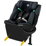 Maxi-Cosi Kindersitz, Emerald 360 S i-Size, Autositz 360 Grad drehbar, 0–12 Jahre (40–150 cm), Auto Baby Autositz, FlexiSpin-Drehung, 4 Liegepositionen, G-CELL Seitenaufprallschutz, Tonal Black