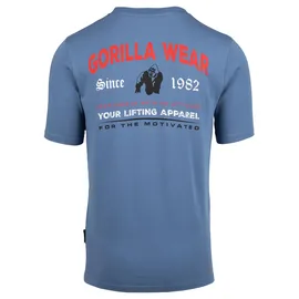 Gorilla Wear Warren T-Shirt blau XXL