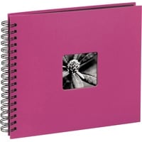 Hama Spiralalbum Fine Art 28x24/50 schwarze Seiten rosa (113680)