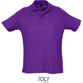 SOL ́S Sol\s Herren Piqué Polo 11342 dark purple XL"