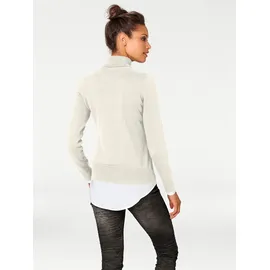 Heine Rollkragenpullover Beige 42