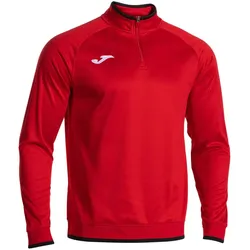JOMA Combi Premium 1/4-Zip Sweatshirt Kinder 601 - rot/schwarz 164