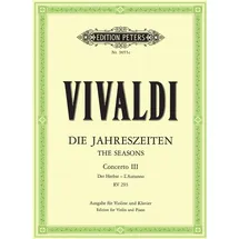 faber music gmbh Die Jahreszeiten: Konzert für Violine, Streicher und Basso continuo F-dur op. 8 Nr. 3 RV 293 "Der Herbst"