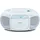 Medion E66476 Stereo Sound System (Boombox, CD-Player, MP3, Kassette, tragbarer Kassettenspieler für Kinder, UKW Radio, AUX, Kopfhörer, Netz & Batterie) blau,
