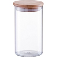 Zeller Present Vorratsglas Vorratsbehälter, transparent Beige