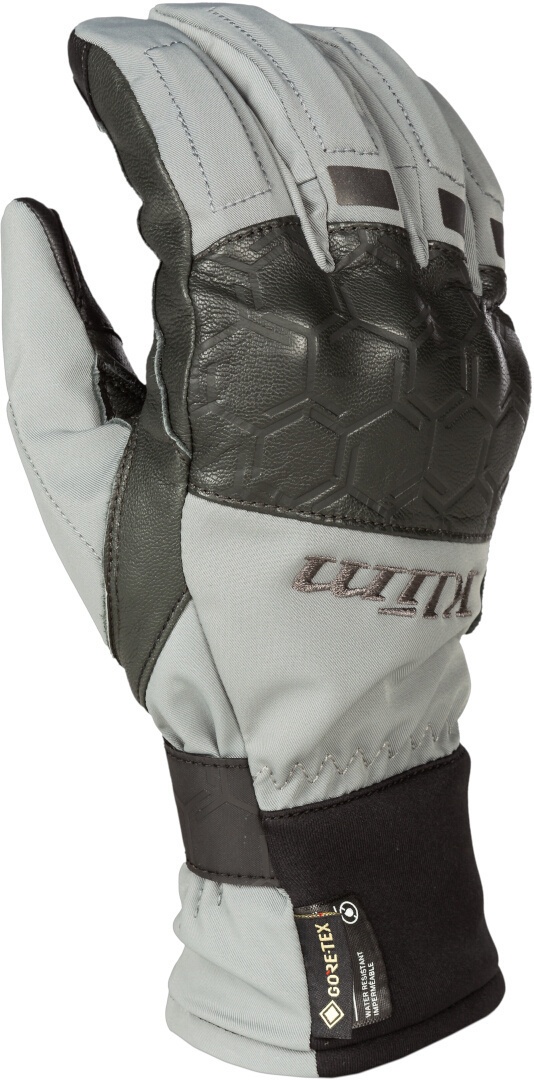 Klim Vanguard GTX Long 2023 Motorfiets handschoenen, grijs, 2XL