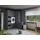 laundreezy Mehrzweckschrank-Set 186 x 238 x 68 cm Grau