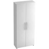 HAMMERBACHER Aktenschrank weiß 4 Fachböden 80,0 x 33,0 x 188,0 cm