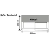 Kerkmann Empfangstheke BARI U-Form, weiß, anthrazit 300,0 x 95,0 x 108,0 cm