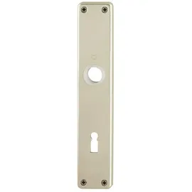 HOPPE Langschildgarnitur WC/S 202SP grau/neusilberfarbig