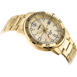 Casio Analog MTP-VD01G-9EVUDF (A1368) - Creme/Gold