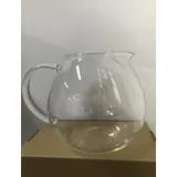 glastal 1500ml Ersatz Teekanne aus Glas, NUR Glass Teil, Ohne Filterset, Replacement Glass teapot