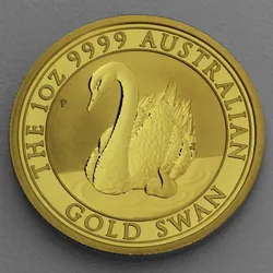 Goldmünze 1oz Schwan 2018 Australian Gold Swan (Australien)