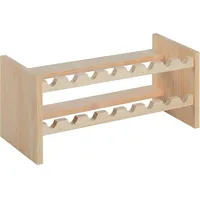 Astigarraga Merlot Weinregal 16 Flaschen  -  Braun