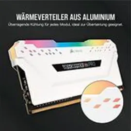 Corsair Vengeance RGB PRO 16 GB DDR4-3000 weiß CMW16GX4M2C3000C15W