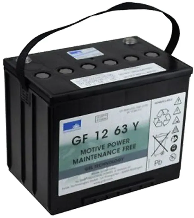 Columbus Gel-Technik Batterie 12 V / 63 Ah 1 Stück