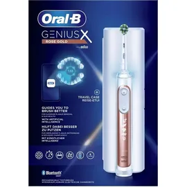 Oral-B Genius X roségold + Reiseetui