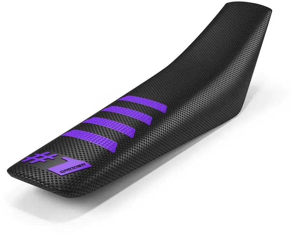 Onegripper Ribbed Sitzbezug - Black / Purple - One Size