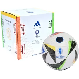 adidas Fussballliebe League Ball White / Black / Glow Blue 5