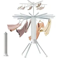 Estto Cylinder Drying Rack, Octopus Clothing Quadrupod, Doppelt zusammenklappbarer