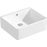 Villeroy & Boch Spülstein Einzelbecken 60 X weiß alpin + Excenterbetätigung