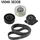 SKF Keilrippenriemensatz VKMA 38308
