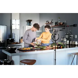 osram homelighting Linear LED Mobile Ring Tripod 4099854497636 LED-Ringleuchte 6.00 W Schwarz