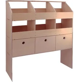 MONSTER SHOP Monster Racking Universal Fahrzeugausbau Kfz Autoregal Fahrzeugeinrichtung Regalsystem Regal Holzregal Regalsystem Transporter Lieferwagen Werkzeugschrank Werkzeugkasten Werkstattregal 102cm X 30cm