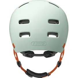 ABUS Fahrradhelm XOXO Cityhelm im Skater-Look Helm für Skateboard, Fahrrad, Scooter Größe M, Grün/Türkis/Mint