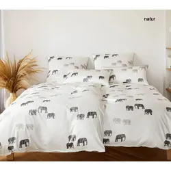 Elegante Bettwäsche Elephant Walk