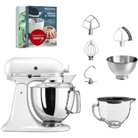 KitchenAid Artisan 5KSM175 Pistazie mit Glasschüssel
