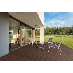 aMbooo Terrassendielen Abschlussbrett Terrasse, Ipe, 2200x70x20 mm, vorgeölt