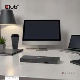 Club 3D 14-1 USB-C Quad-Display-Dockingstation