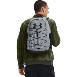 Under Armour Hustle Sport Backpack pitch gray medium heather -black black OSFA