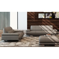 JVmoebel Sofa Couch Wohnlandschaft Garnitur Design Modern 5135 3+2 Sitzer, Made in Europa grau